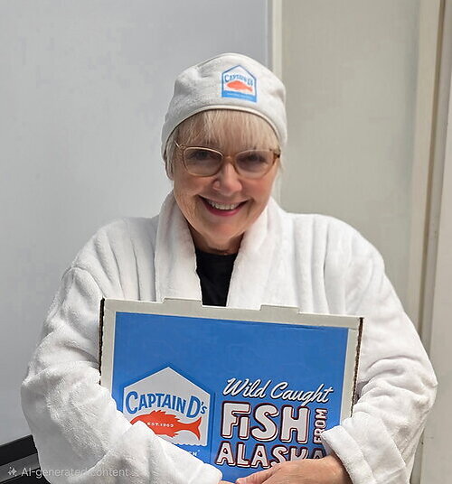 Sandra Elmore of Scottsboro, Alabama, wins a Family Cruise to Alaska, courtesy of Captain D's and PespiCo Sandra Elmore of Scottsboro, Alabama, wins a Family Cruise to Alaska, courtesy of Captain D's and PespiCo