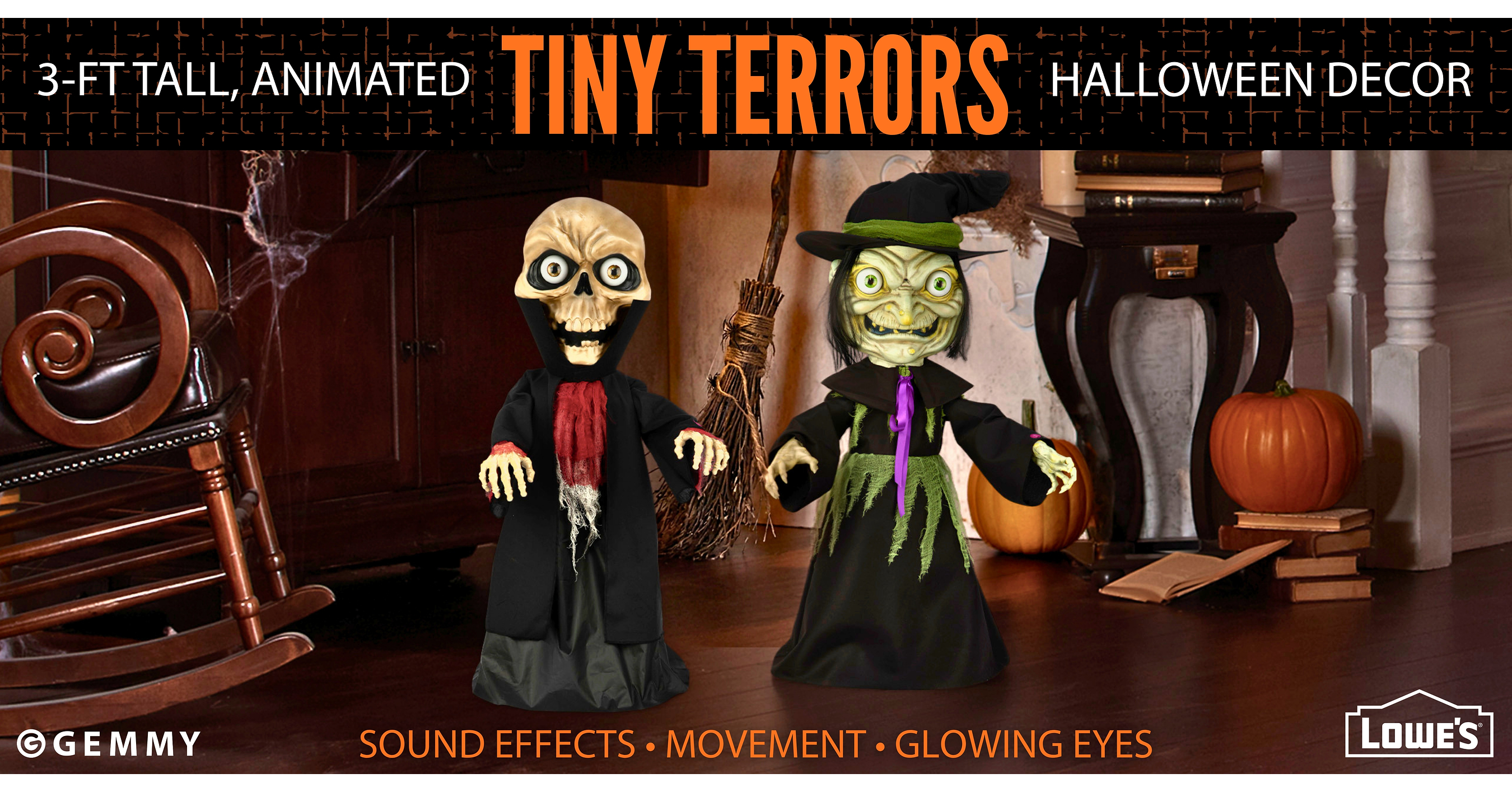 Kick Up the Fright Factor with Little Animated Characters
