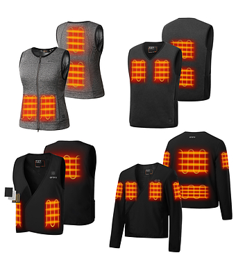 ororo's Heated Liner Collection features styles designed for all-day wear for both men and women, including the brand’s first heated liner jacket. Powered by ororo’s UL-certified rechargeable batteries, the new Heated Liner Collection pieces can be worn as layers or on their own and feature soft, flexible fabrics. 
