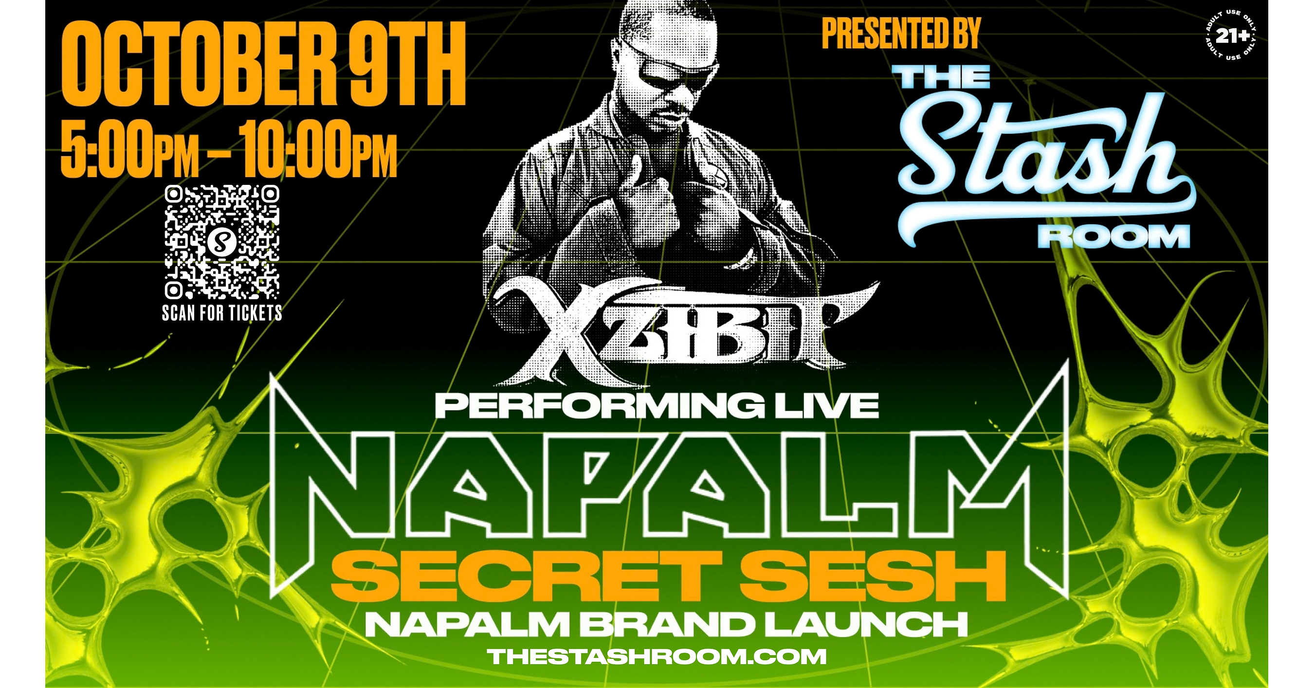 XZIBIT TO PERFORM LIVE AT THE STASH ROOM IN ORLAND HILLS FOR "THE SECRET SESH"