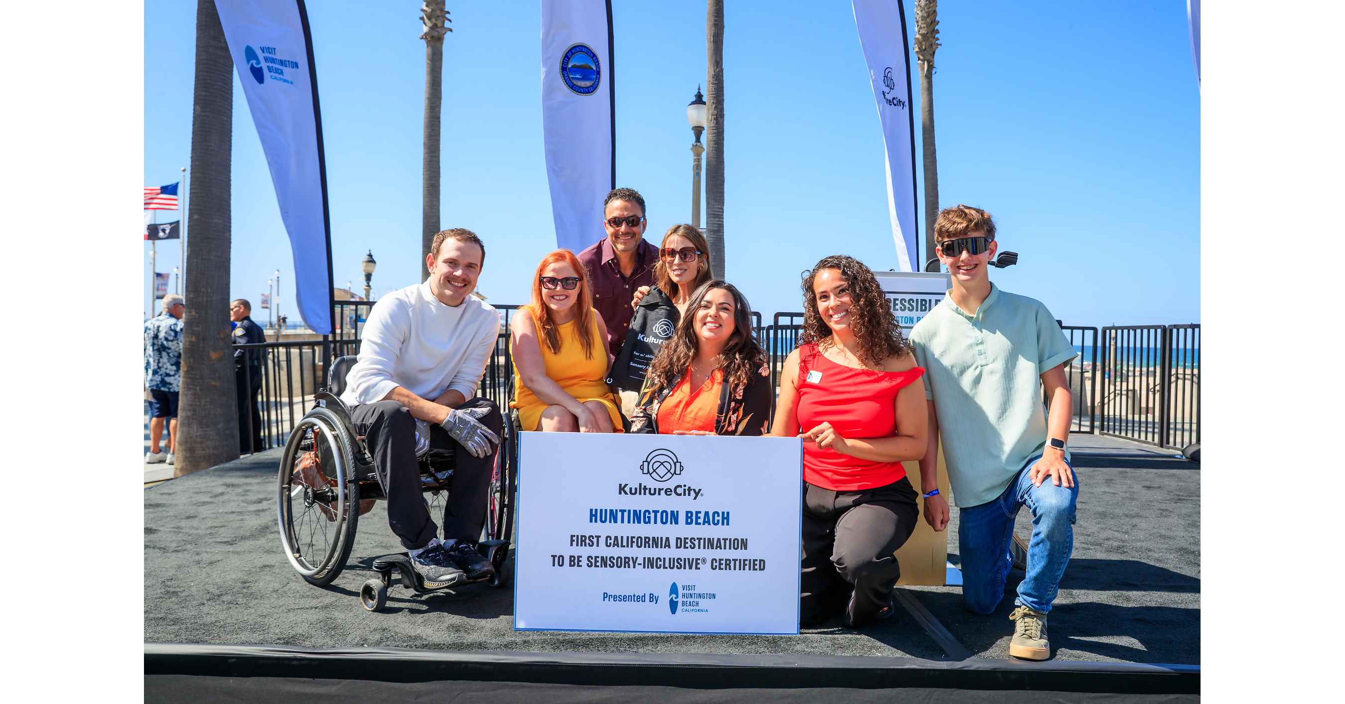Huntington Beach Becomes California's First Sensory-Inclusive Destination, Certified by KultureCity