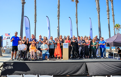 Visit Huntington Beach, the City of Huntington Beach and local businesses celebrate Huntington Beach’s KultureCity certification.