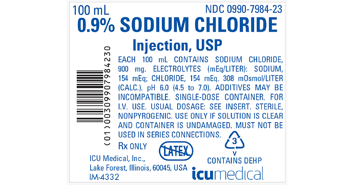 Otsuka ICU Medical LLC Issues Voluntary Nationwide Recall of 0.9% Sodium Chloride Injection, USP Due To a Product Mix-up with 10 mEq Potassium Chloride Injection