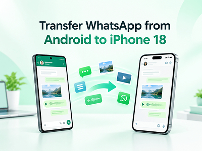 Tenorshare Guides: How to Transfer WhatsApp from Android to iPhone 18 Pro