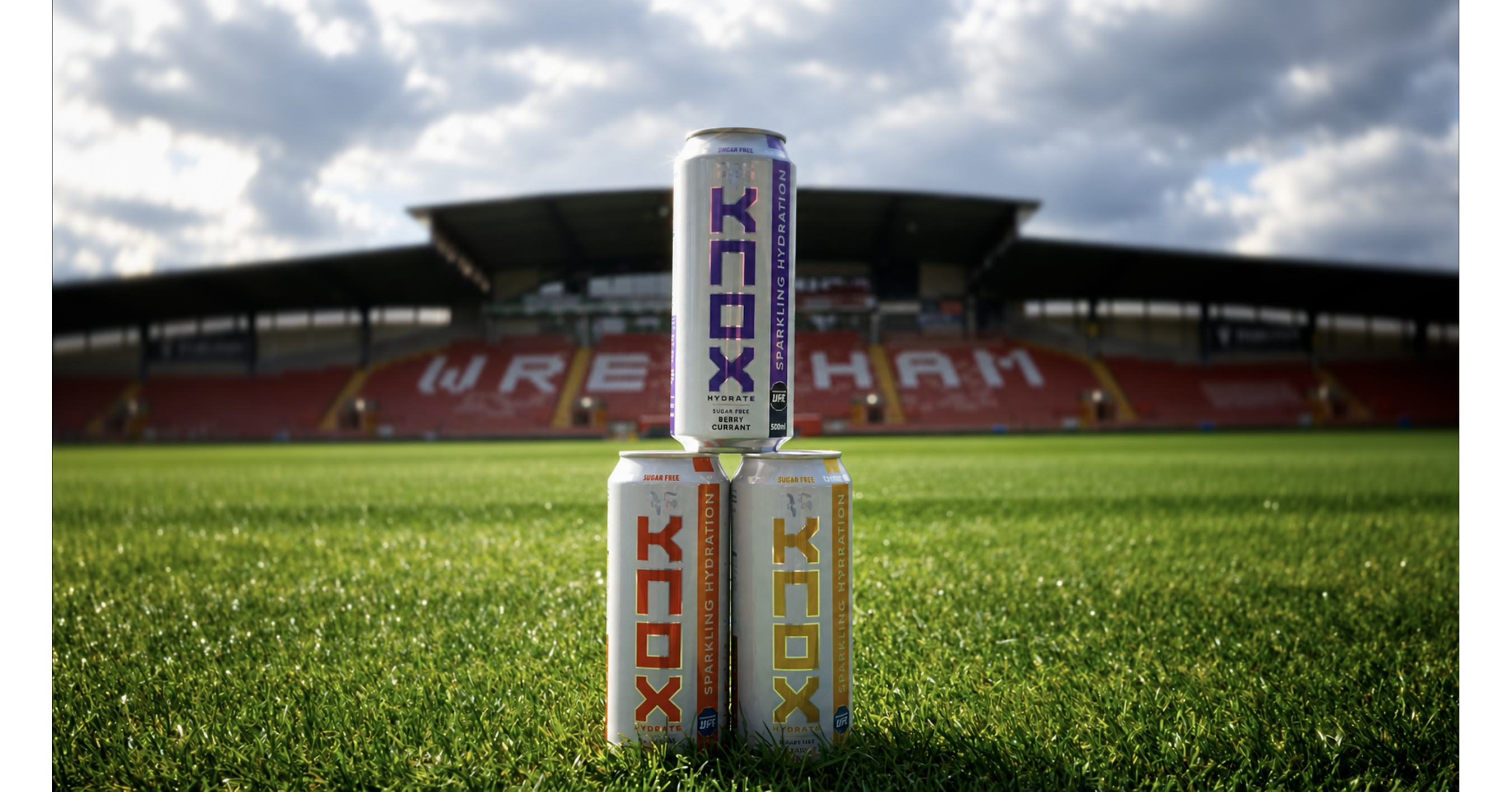 Wrexham AFC Names KNOX Hydration as Official Hydration Partner