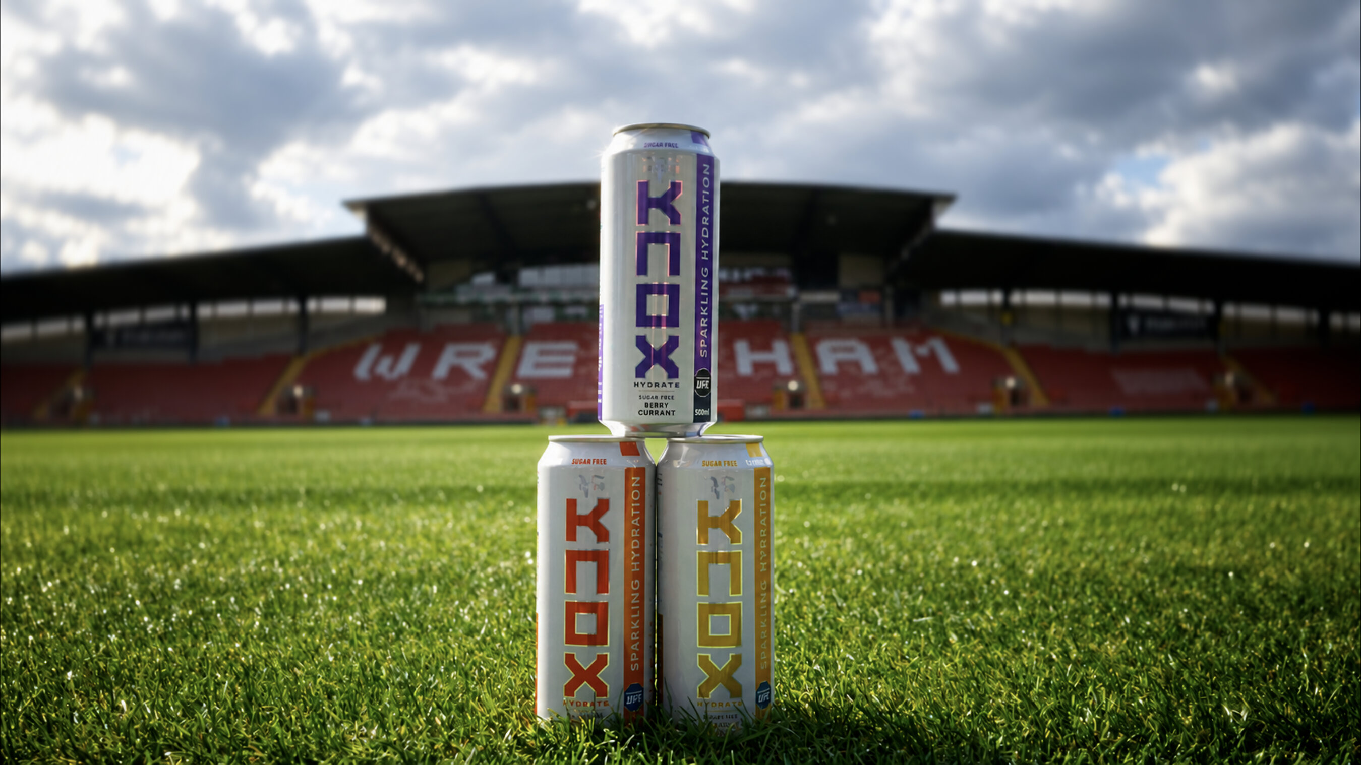 Wrexham AFC Names KNOX Hydration as Official Hydration Partner