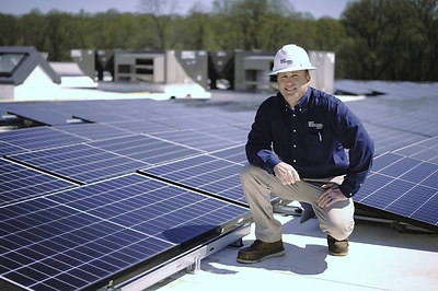 Grant Gotlinger, President of Got Electric LLC, at a commercial solar installation. Got Electric is one of three companies participating in Mauloa’s 2026 SMB Accelerator. Grant Gotlinger, President of Got Electric LLC, at a commercial solar installation. Got Electric is one of three companies participating in Mauloa’s 2026 SMB Accelerator.