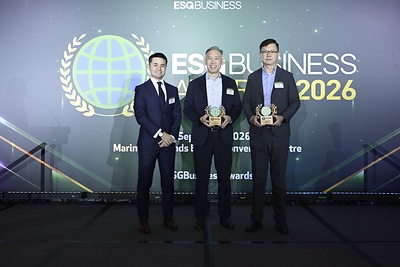 FUJIFILM Business Innovation Singapore คว้า 2 รางวัลด้านเศรษฐกิจหมุนเวียนและการจัดการของเสีย จากเวที ESGBusiness Awards 2026
