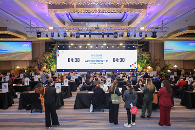 76 foreign buyers and 102 Philippine sellers engage in business-to-business meetings during PHITEX 2026
