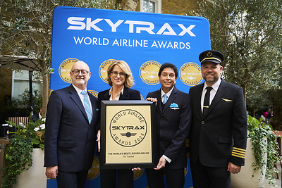 Air Transat Wins the Title of World's Best Leisure Airline for the Eighth Time
