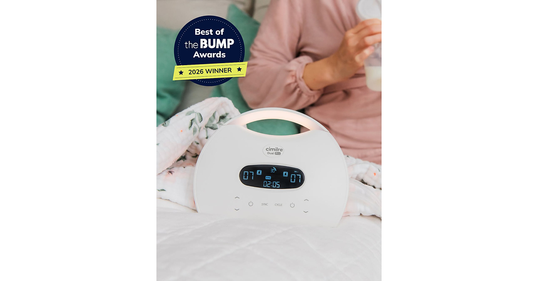 Cimilre S7 Dual Pro Breast Pump Named Best of The Bump in 2026 for Uneven Output