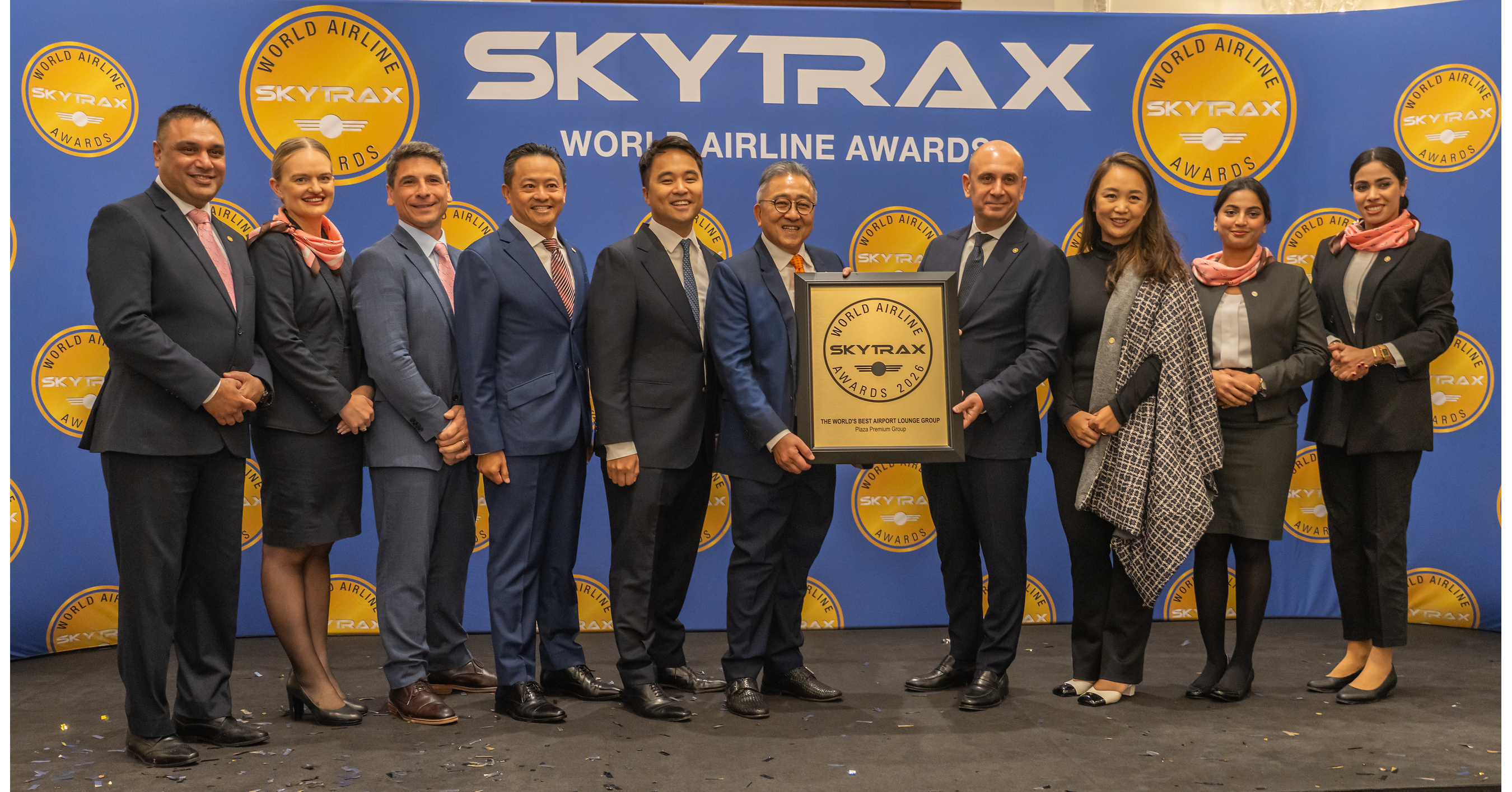 Plaza Premium Group Wins the Worlds Best Airport Lounge Group, Marking a Decade of Skytrax Wins
