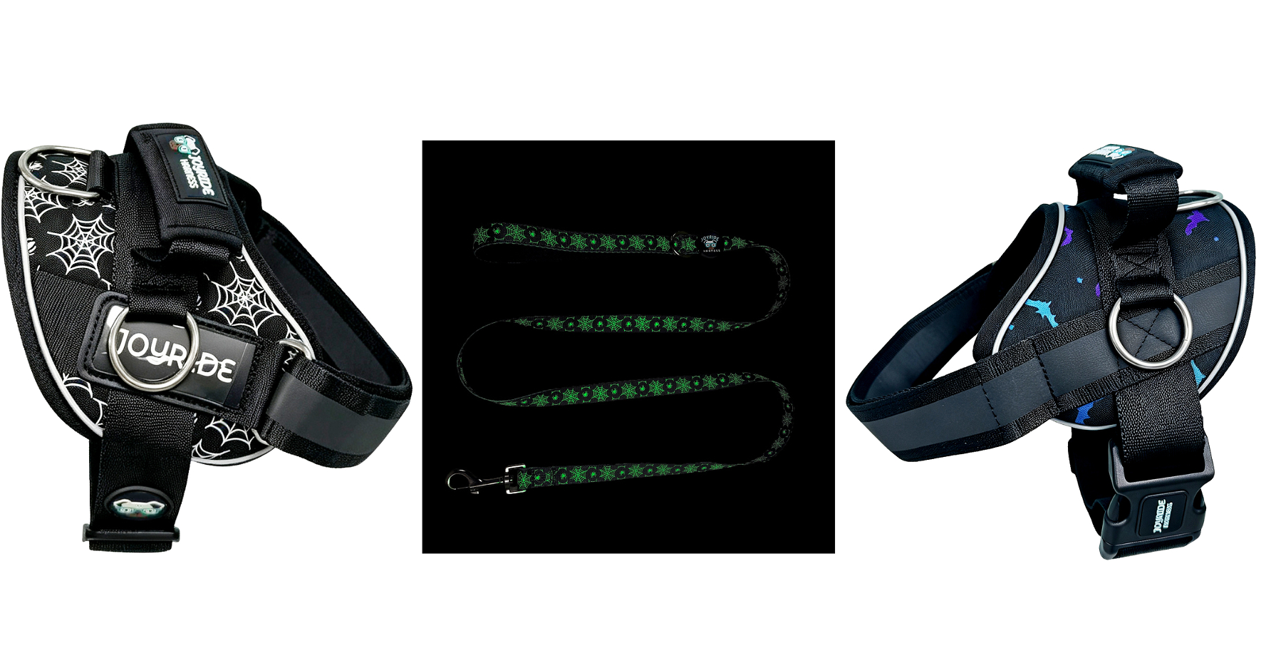Joyride Dogs Launches Limited Edition Halloween Collection Featuring Glow-In-The-Dark Leashes & Harnesses