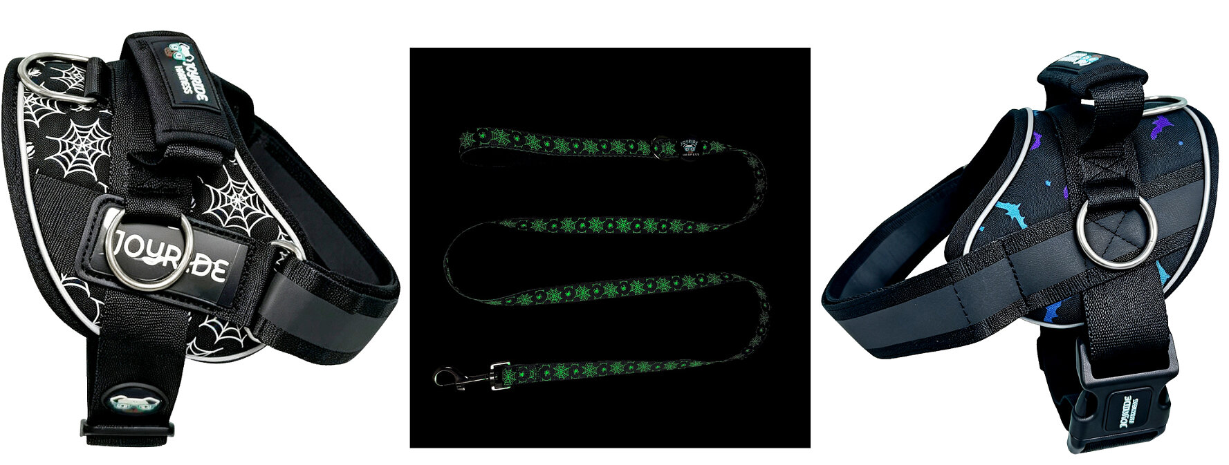 Joyride Dogs Launches Limited Edition Halloween Collection Featuring Glow-In-The-Dark Leashes &amp; Harnesses