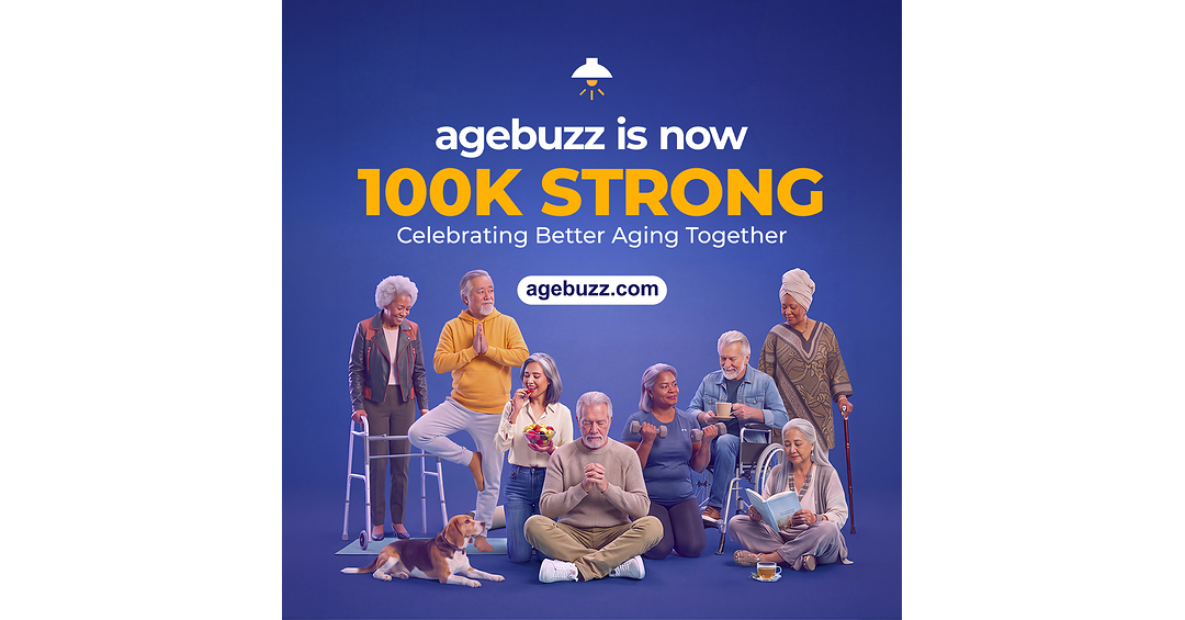 agebuzz Reaches 100,000 Subscribers, Celebrating a Growing Community Dedicated to Better Aging