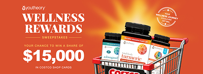 youtheory® Launches Wellness Rewards Sweepstakes, Giving Consumers the Chance to Win a Share of $15,000 in Costco Shop Cards