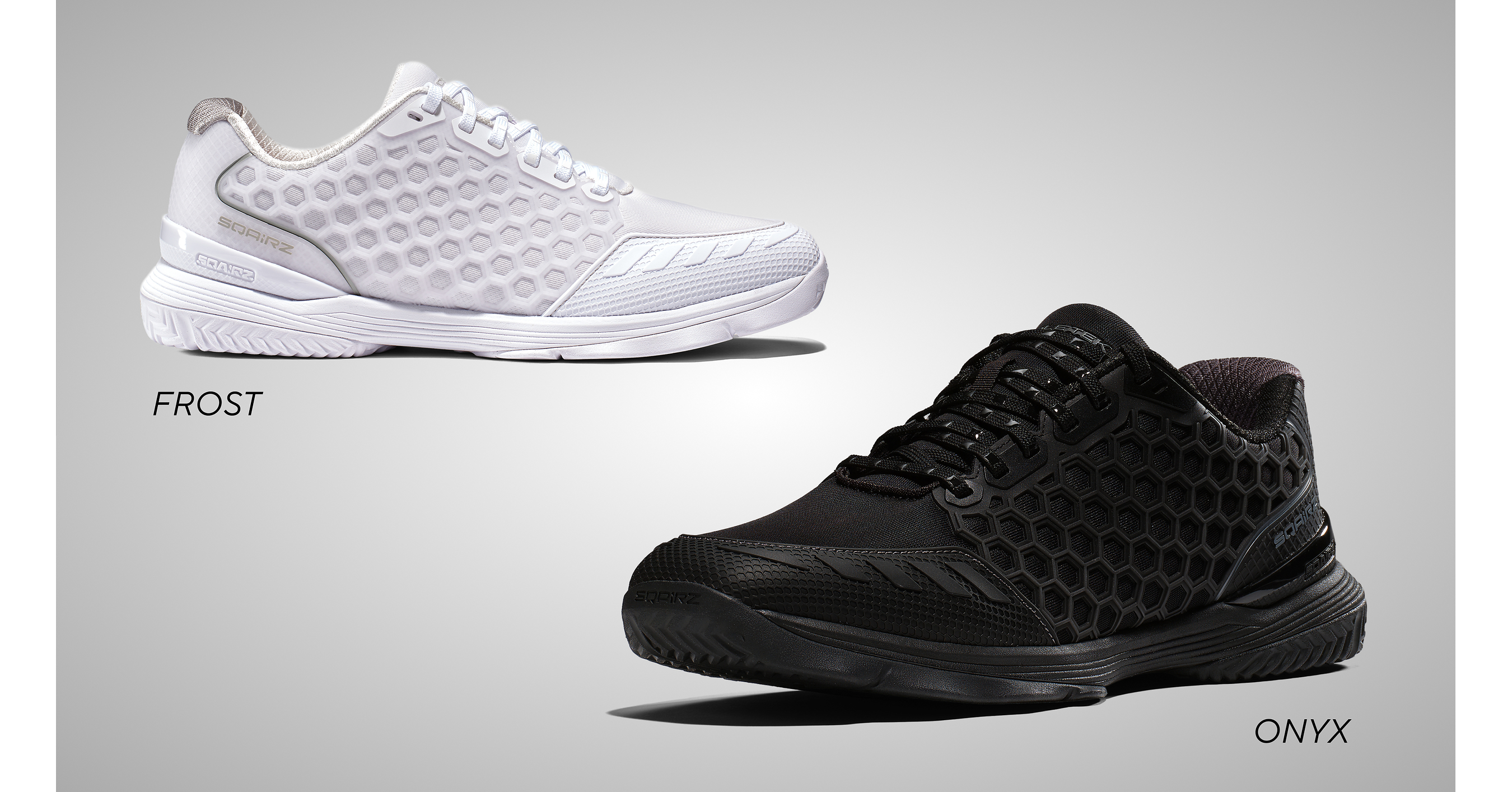 SQAIRZ ADDS BLACK AND WHITE COLORWAYS TO 2026 XRZ2™ PICKLEBALL FOOTWEAR LINE