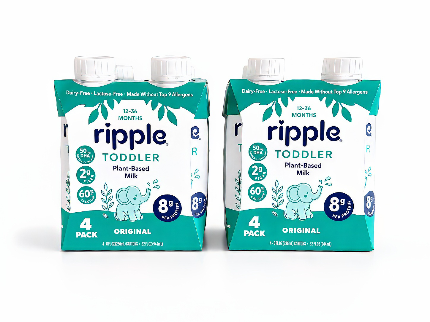 Ripple Foods Launches New Plant-Based Toddler Milk, Exclusively at Walmart