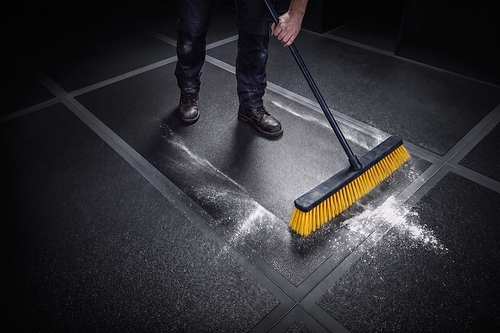 SLIPNOT Sweep is a durable, sweepable high-traction flooring product for dry processing facilities.