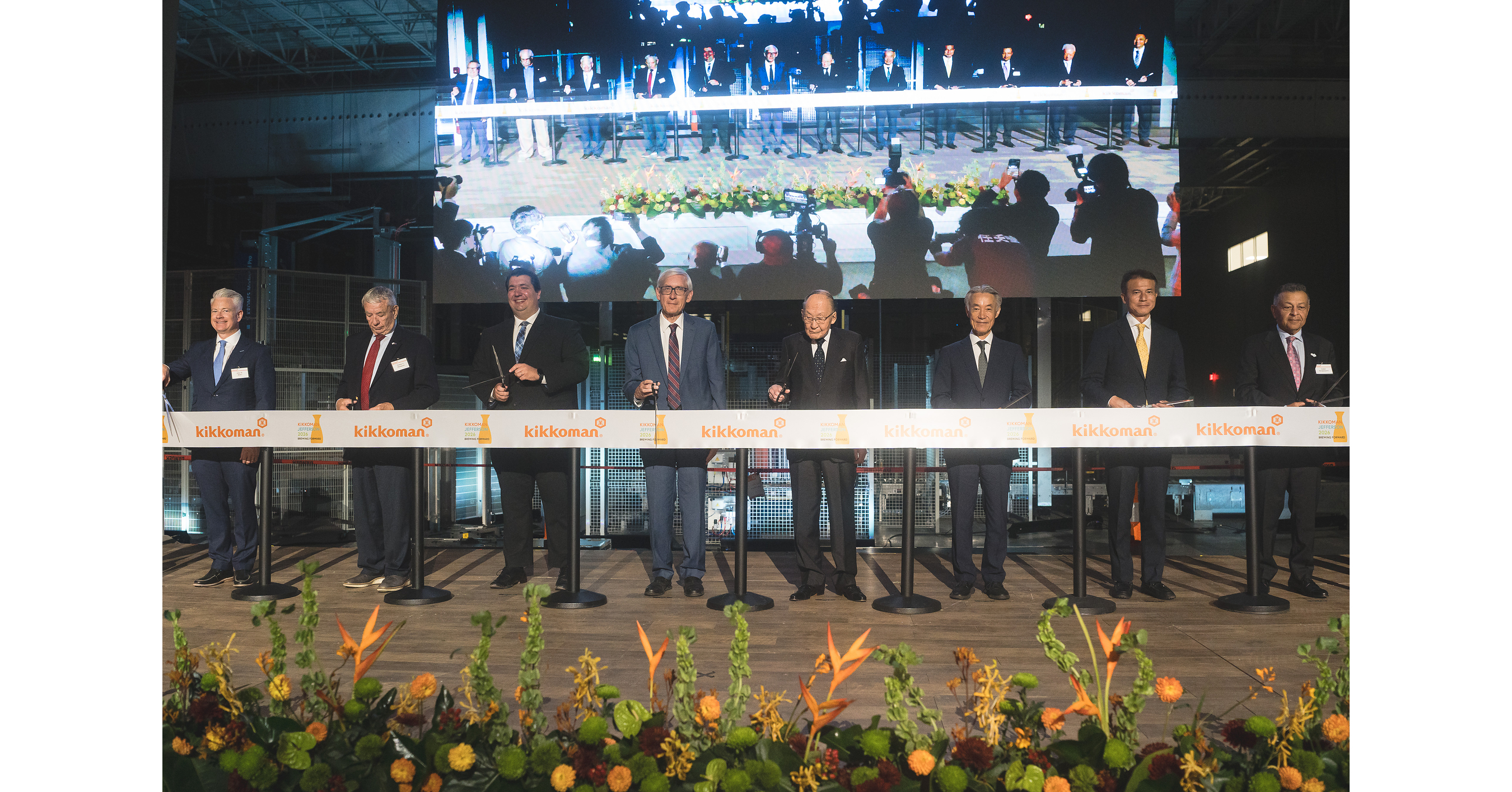 KIKKOMAN FOODS, INC. OFFICIALLY OPENS THIRD U.S. PRODUCTION FACILITY IN JEFFERSON, WISCONSIN