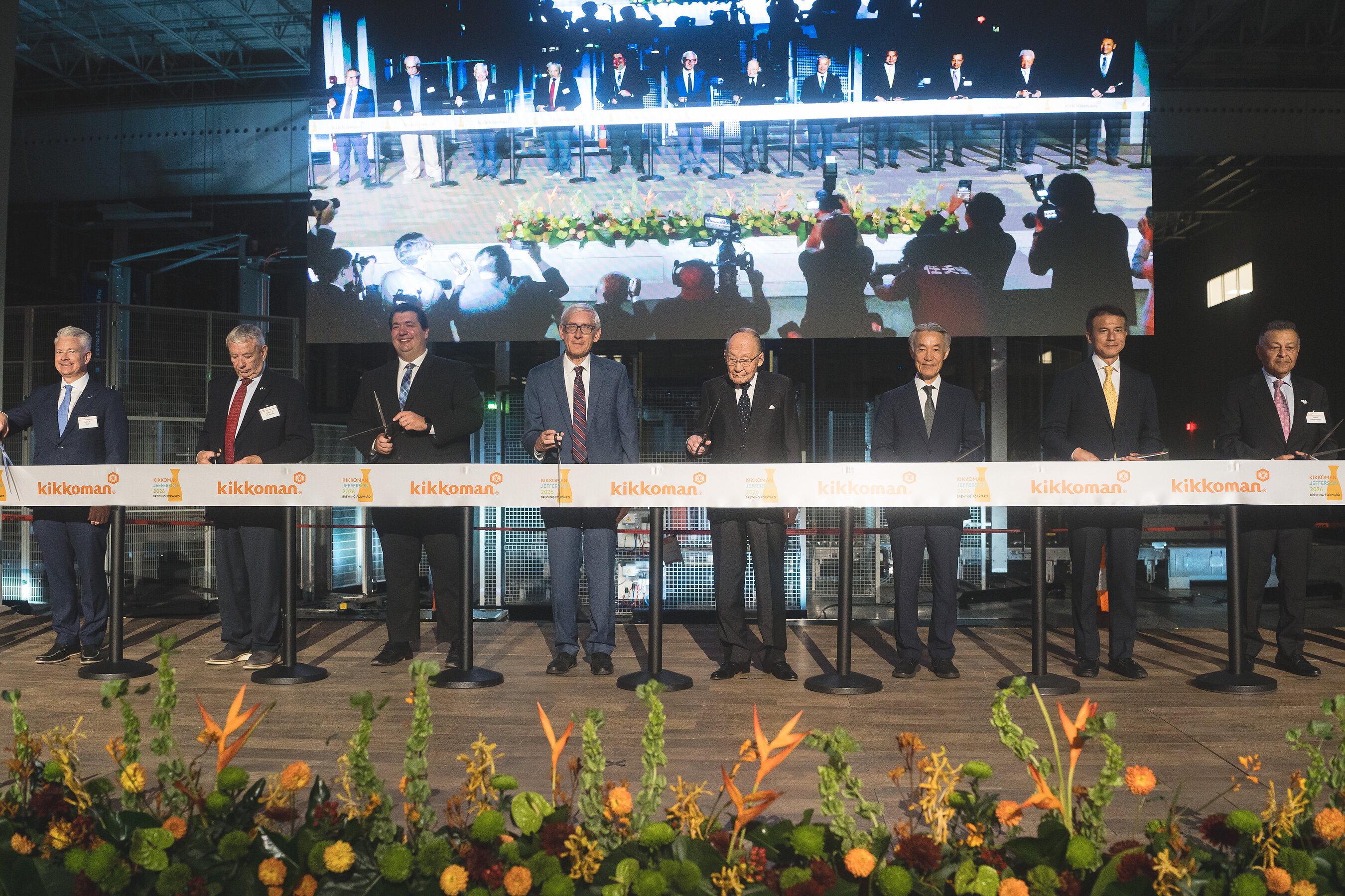 KIKKOMAN FOODS, INC. OFFICIALLY OPENS THIRD U.S. PRODUCTION FACILITY IN JEFFERSON, WISCONSIN