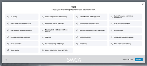 Visit Regulatory Radar to explore regulatory updates and insights relevant to your projects. Visit Regulatory Radar to explore regulatory updates and insights relevant to your projects.