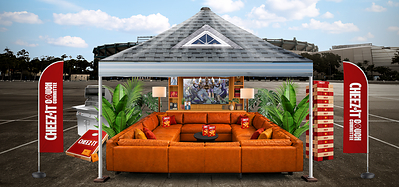 CHEEZ-IT® INTRODUCES CUSTOM RENTABLE CHEEZ-IT COUCH FOR ULTIMATE COLLEGE FOOTBALL TAILGATE EXPERIENCE