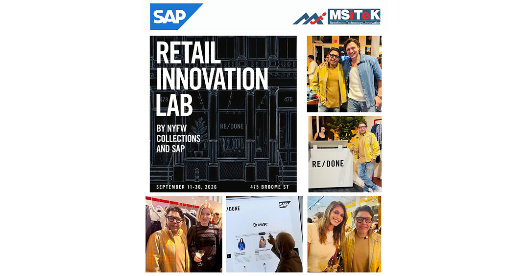 MSITEK Participates in New York Fashion Week Retail Innovation Lab