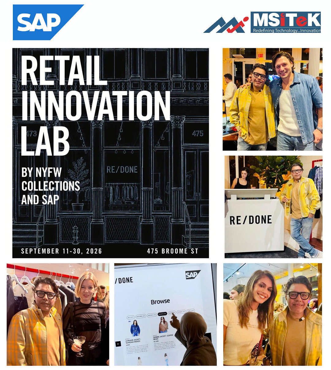 MSITEK Participates in New York Fashion Week Retail Innovation Lab