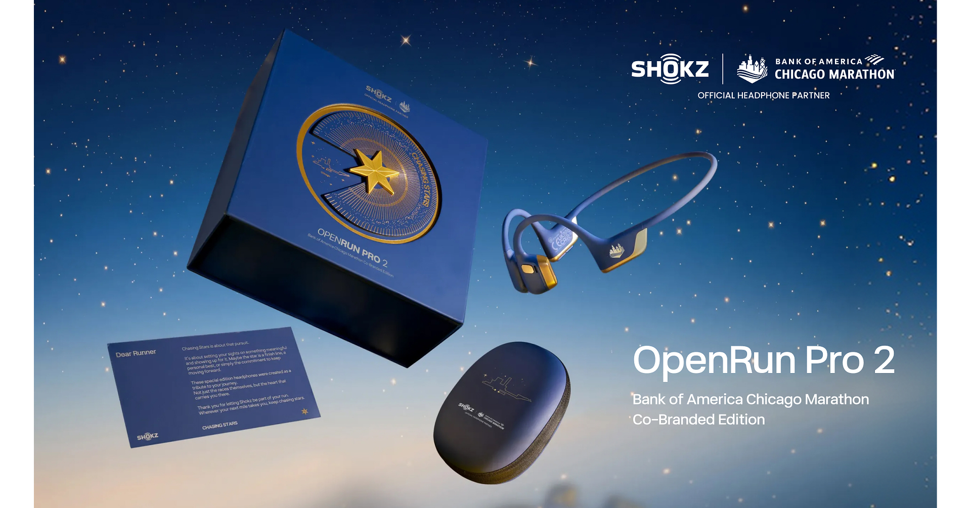 Shokz Returns to the Bank of America Chicago Marathon with Co-Branded Limited Edition OpenRun Pro 2 and Expanded Race Week Experiences