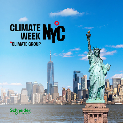 Schneider Electric at Climate Week NYC 2026 Schneider Electric at Climate Week NYC 2026