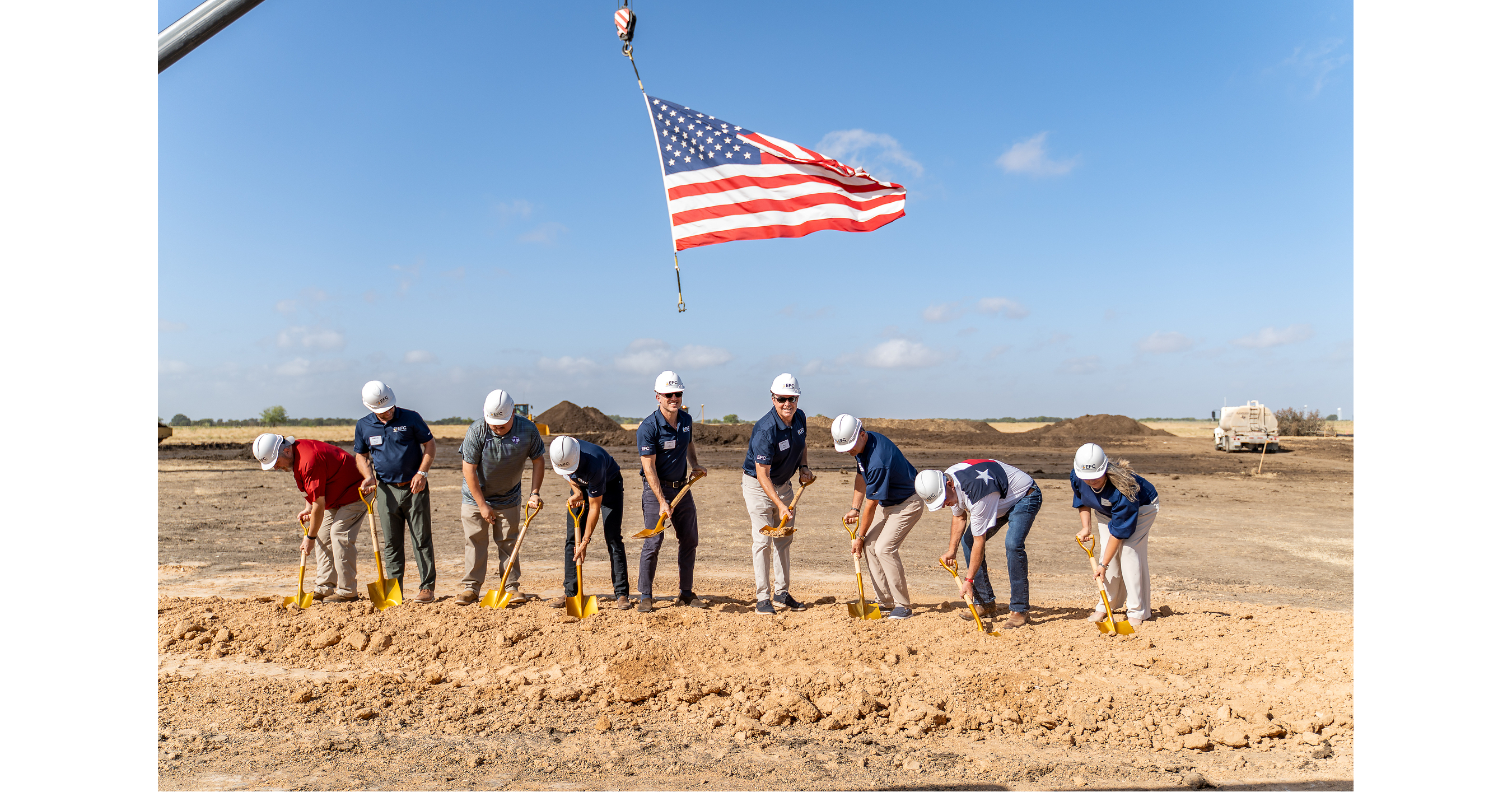 EFC Gases & Advanced Materials Breaks Ground on New Advanced Manufacturing Facility in McGregor, Texas
