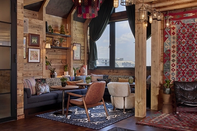 The Hideout at Treehouse Hotel Manchester Credit: Milo Brown