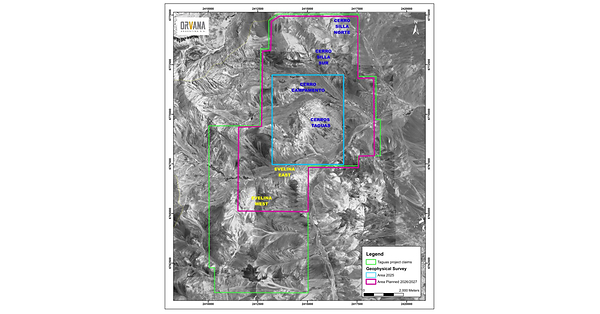 ORVANA ANNOUNCES NEW STRATEGIC THREE-TIERED EXPLORATION PROGRAM FOR ITS TAGUAS PROJECT IN ARGENTINA