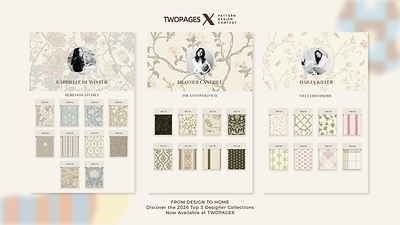 Curtain as Art (Le rideau comme œuvre d'art) : TWOPAGES couronne les gagnants du concours de design TWOPAGES X 2026 à New York