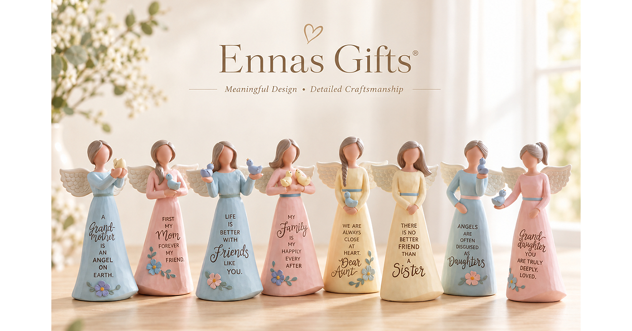 Ennas Gifts Debuts New Resin Gift Collections Highlighting Meaningful Design and Detailed Craftsmanship