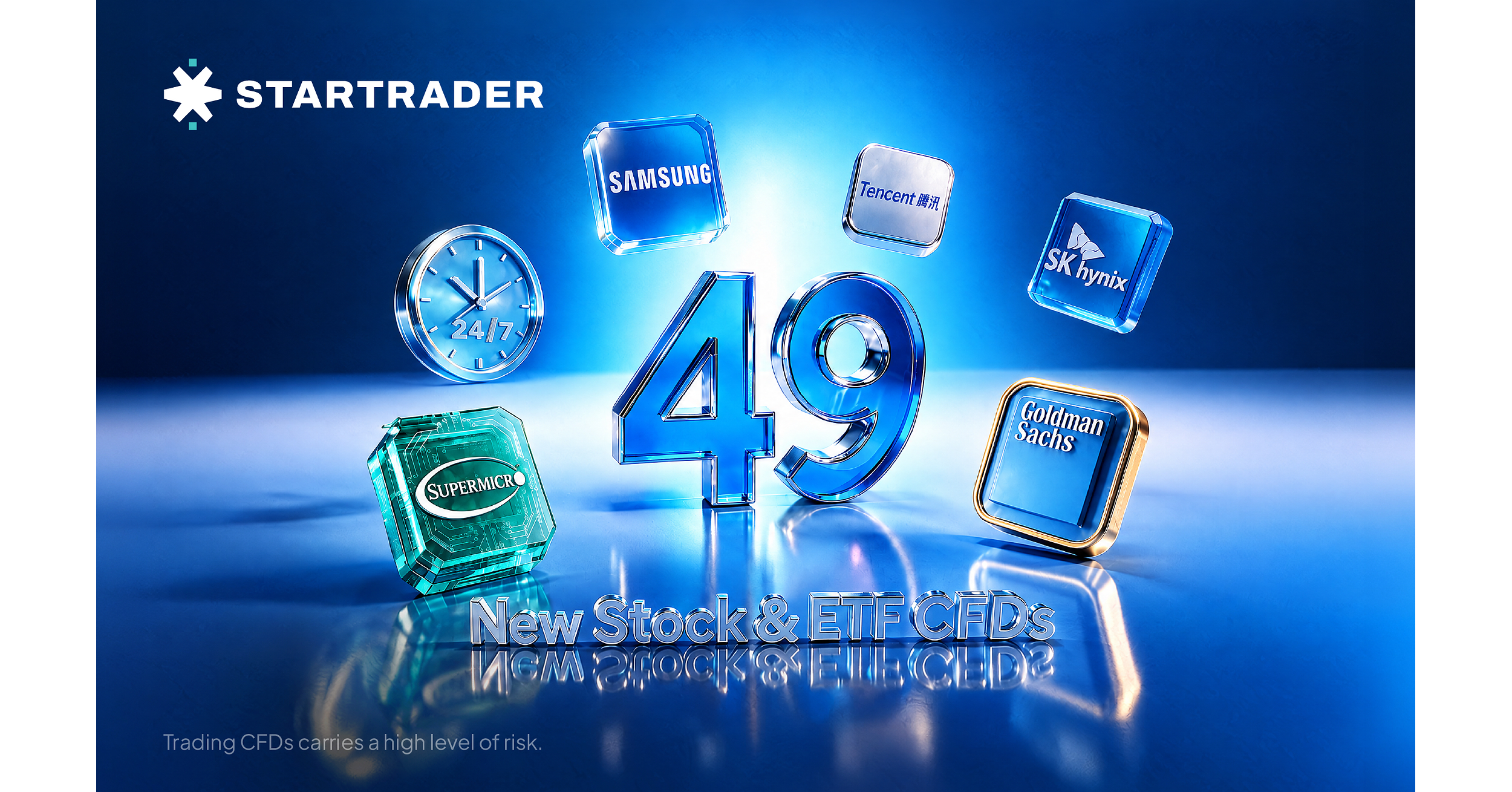 From Korean Chipmakers to Leveraged Semiconductor ETFs: STARTRADER Launches 49 New 24/7 Stock and ETF CFDs
