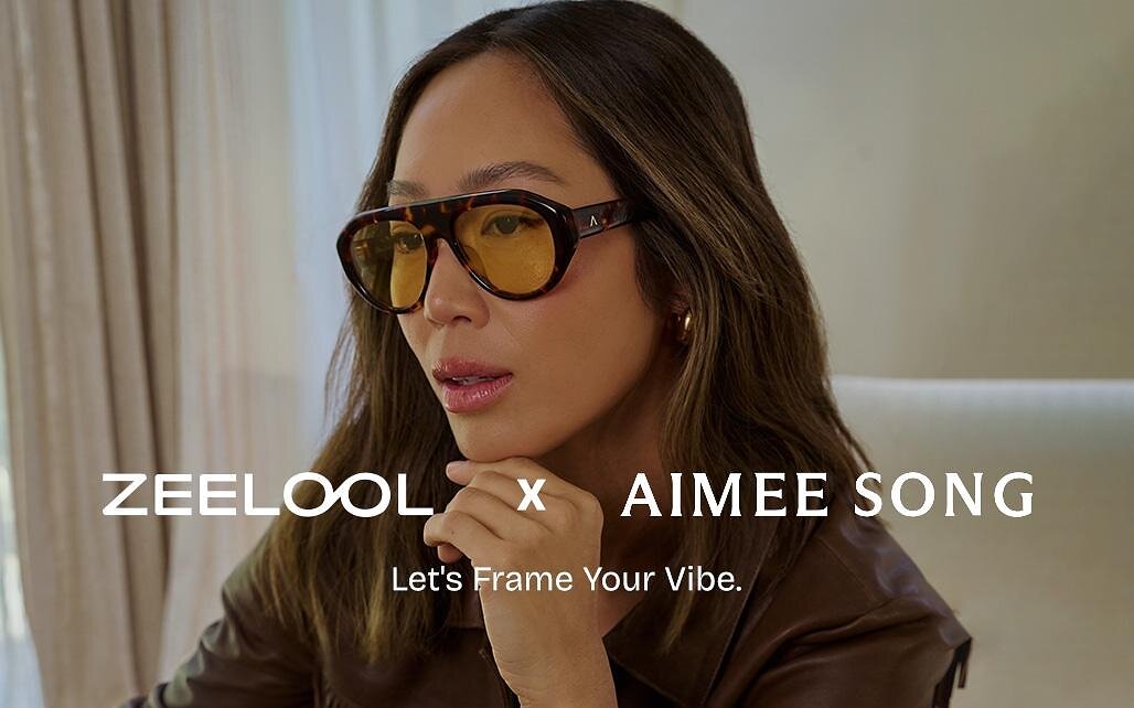 ZEELOOL and Aimee Song Launch New Eyewear Collection With "Let's Frame Your Vibe"