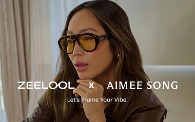 ZEELOOL y Aimee Song lanzan una nueva colección de gafas con el lema "Let's Frame Your Vibe"