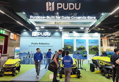 Pudu Robotics präsentiert die PUDU GT-Serie und intelligente Lösungen für die Grünflächenpflege auf der GaLaBau 2026