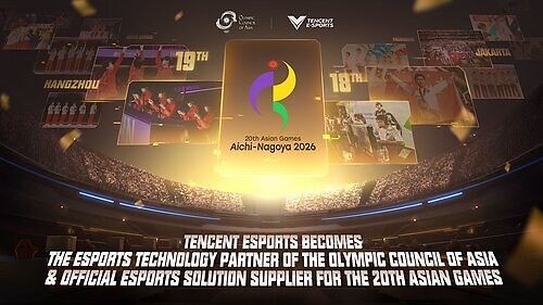 Tencent Esports becomes the esports technology partner of the Olympic Council of Asia & official esports solution supplier for the 20th Asian Games This image opens in the lightbox