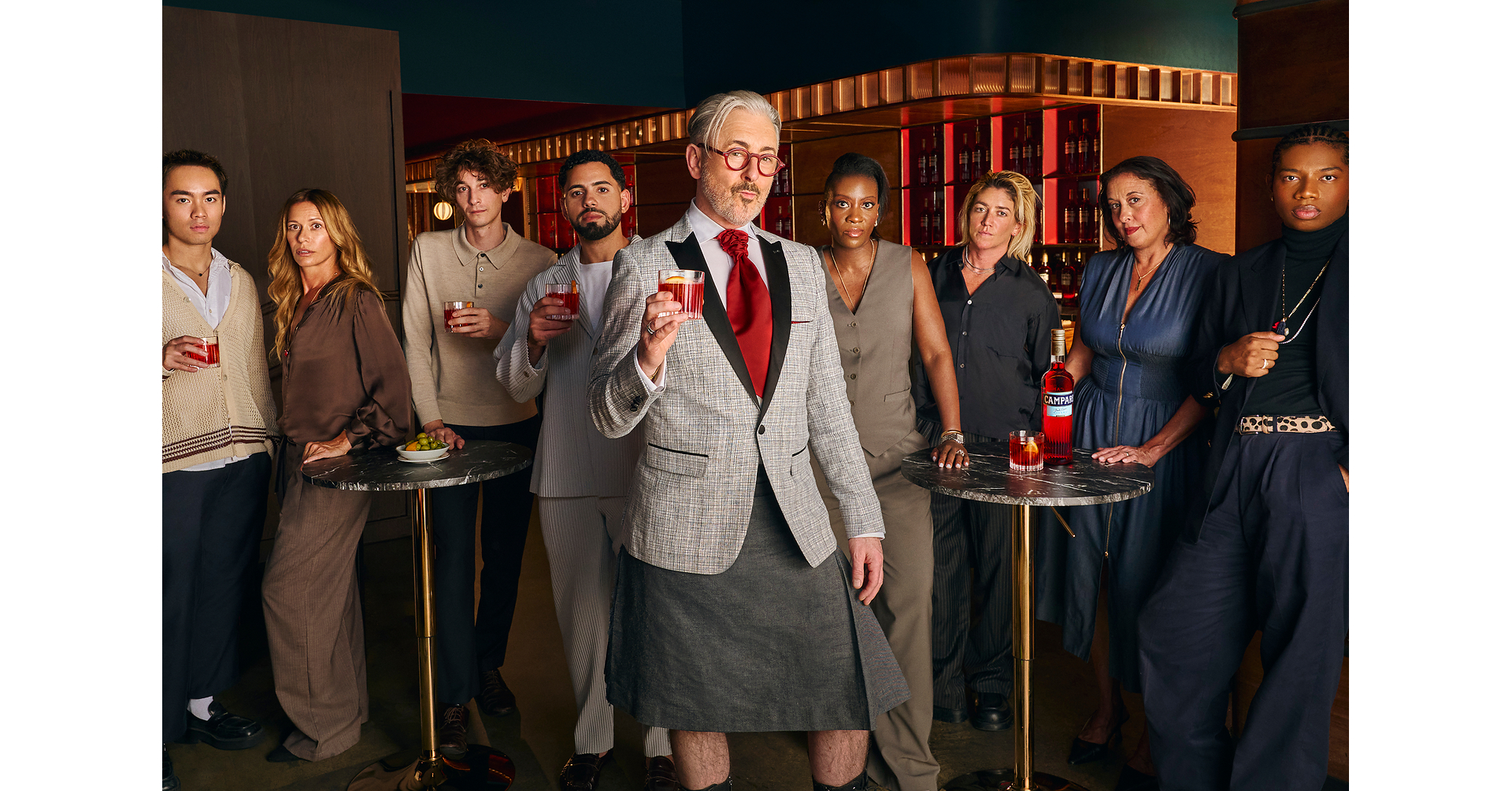 CAMPARI® INVITES NEGRONI LOVERS TO EMBRACE THEIR BITTERNESS WITH ALAN CUMMING AND THE BITTER NINE