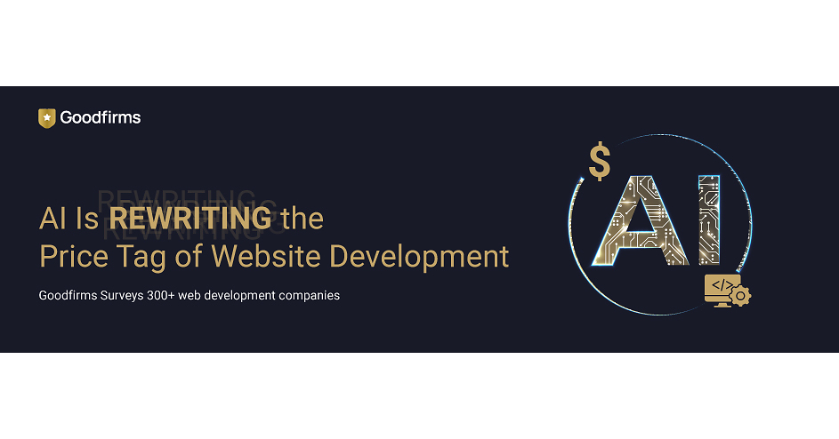 AI Is Rewriting the Price Tag of Website Development: Goodfirms