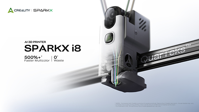 Creality lanza SPARKX i8 en Indiegogo por 289 dólares