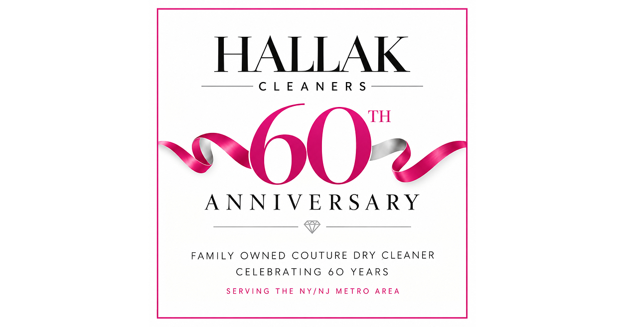 Hallak Cleaners Celebrates 60 Years of Family, Expertise and Exceptional Garment Care