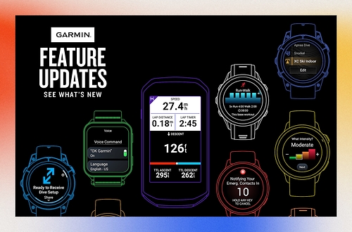 Several new software and feature updates are now available on select Garmin smartwatches, including fall detection, hands-free voice control and more.