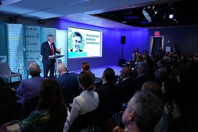 Honorable Gordon Brown, former Prime Minister of the United Kingdom and member of The Rockefeller Foundation’s Board of Trustees.