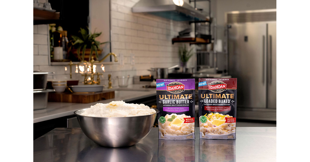 NO RESERVATION REQUIRED: IDAHOAN® FOODS INTRODUCES ULTIMATE MASHED POTATOES, ITS MOST ELEVATED MASHED POTATO EXPERIENCE YET