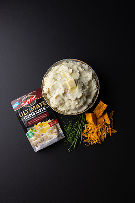  Idahoan® Ultimate Loaded Baked Mashed Potatoes