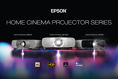 Theater, Gaming, and Sports Reimagined – Epson’s New Home Cinema 3-Chip 3LCD Laser Projectors Make Big-Screen Entertainment Easier Than Ever